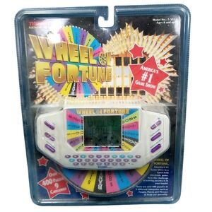 Open Package! Tiger Electronics Wheel of Fortune‎ a Handheld LCD Game 1995 Vtg